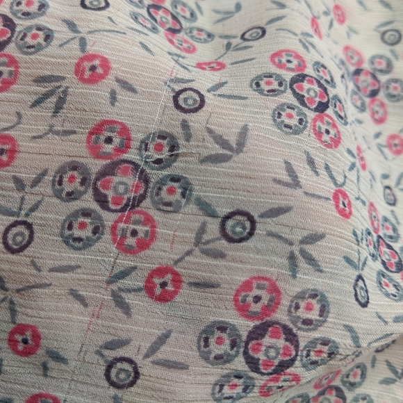 🌿 3/$15 | Free People | Vintage Sheer Blouse - Picture 6 of 8